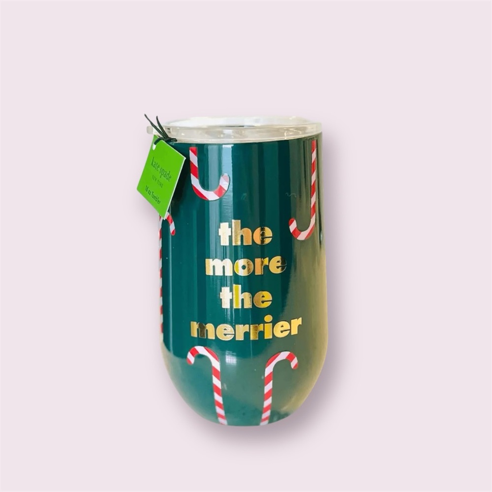 Kate Spade Stemless Insulated Wine Tumbler, More The Merrier